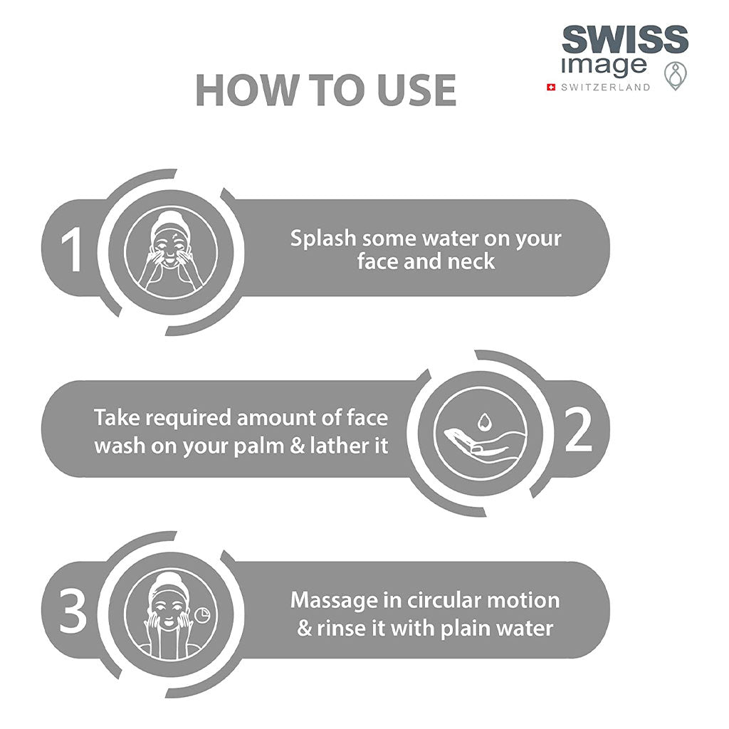 Swiss Image Whitening Care Absolute Radiance Face Wash For All Skin Types 200ml - Easy Pharmacy LLC