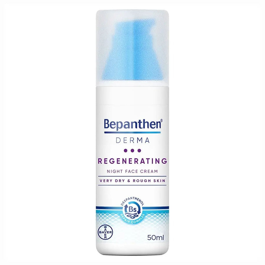 Bepanthen Derma Regenerating Night Face Cream For Dry & Rough Skin 50ml