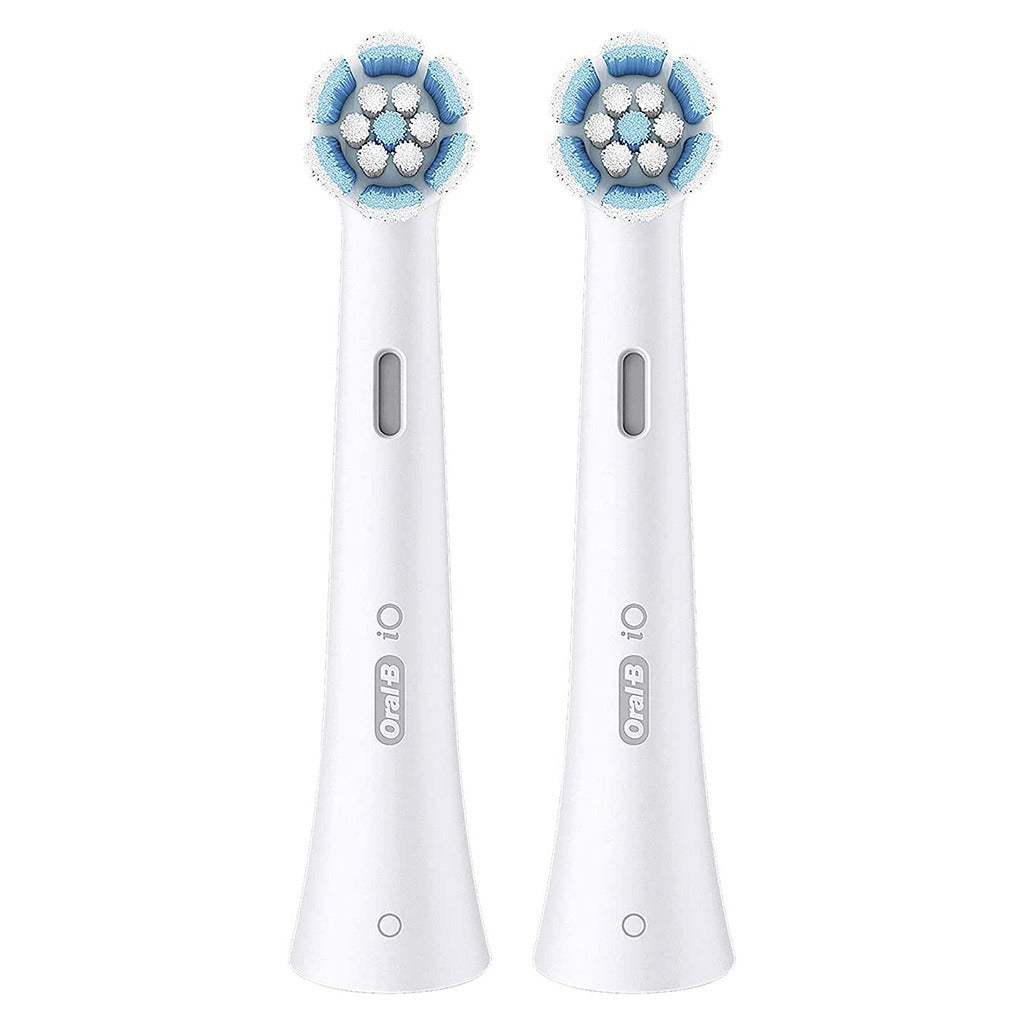 Braun Oral B iO Gentle Care Replacement Brush Heads White, Pack of 2's - Easy Pharmacy LLC