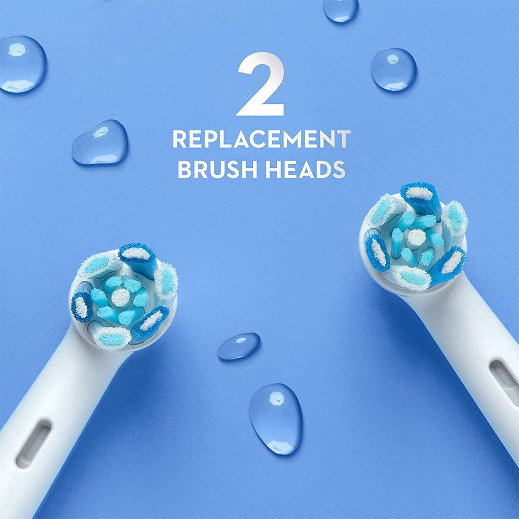 Braun Oral B iO Gentle Care Replacement Brush Heads White, Pack of 2's - Easy Pharmacy LLC
