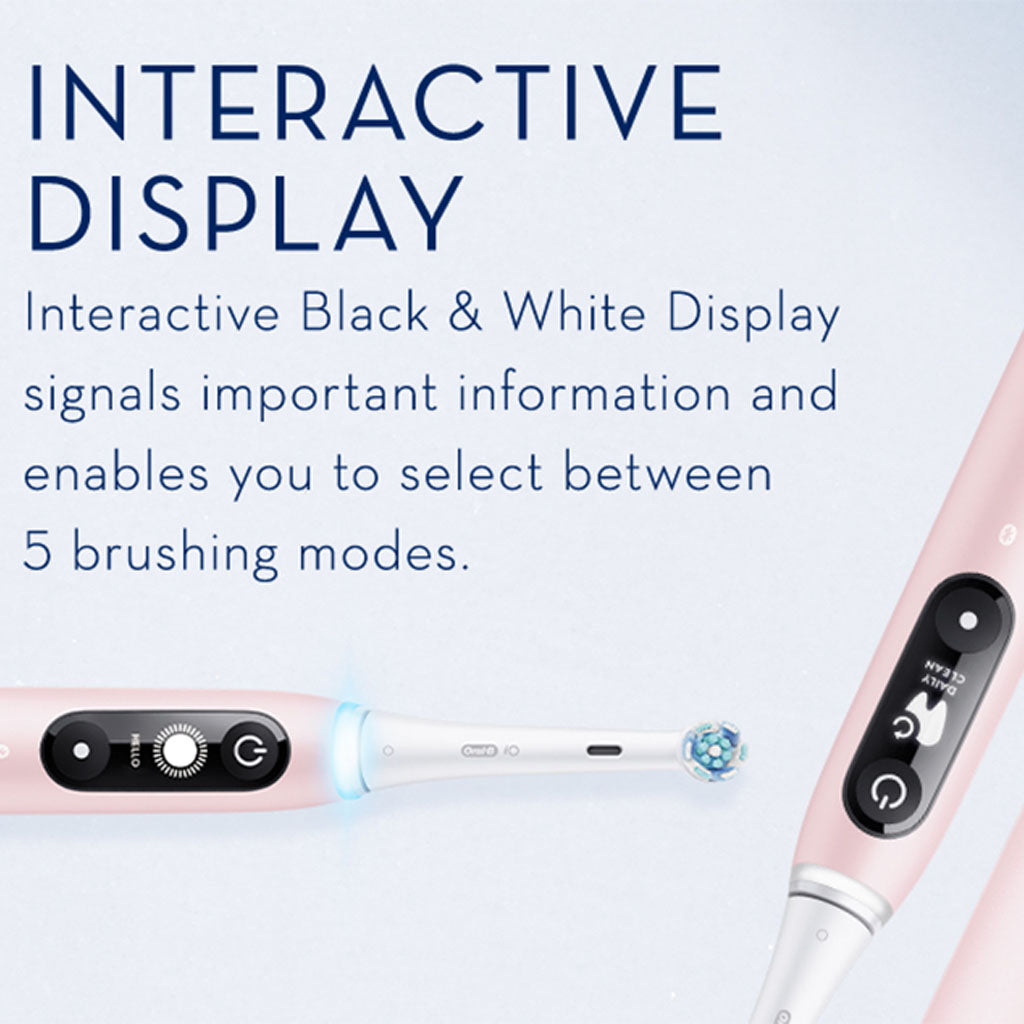 Braun Oral-B iO6 Series Artificial Intelligence Electric Toothbrush - Pink - Easy Pharmacy LLC