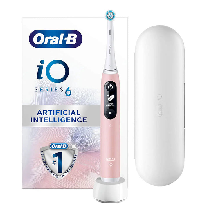 Braun Oral-B iO6 Series Artificial Intelligence Electric Toothbrush - Pink - Easy Pharmacy LLC