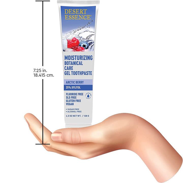 Desert Essence Moisturizing Botanical Care Fluoride-Free Gel Toothpaste 128g - Easy Pharmacy LLC