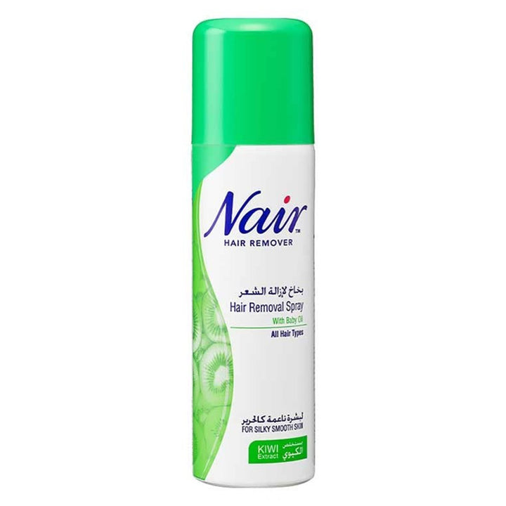 Nair Hair Removal Spray With Baby Oil & Kiwi Extract 200ml - Easy Pharmacy LLC