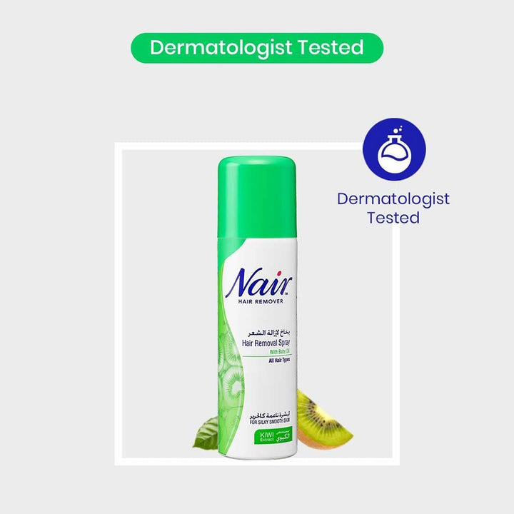 Nair Hair Removal Spray With Baby Oil & Kiwi Extract 200ml - Easy Pharmacy LLC