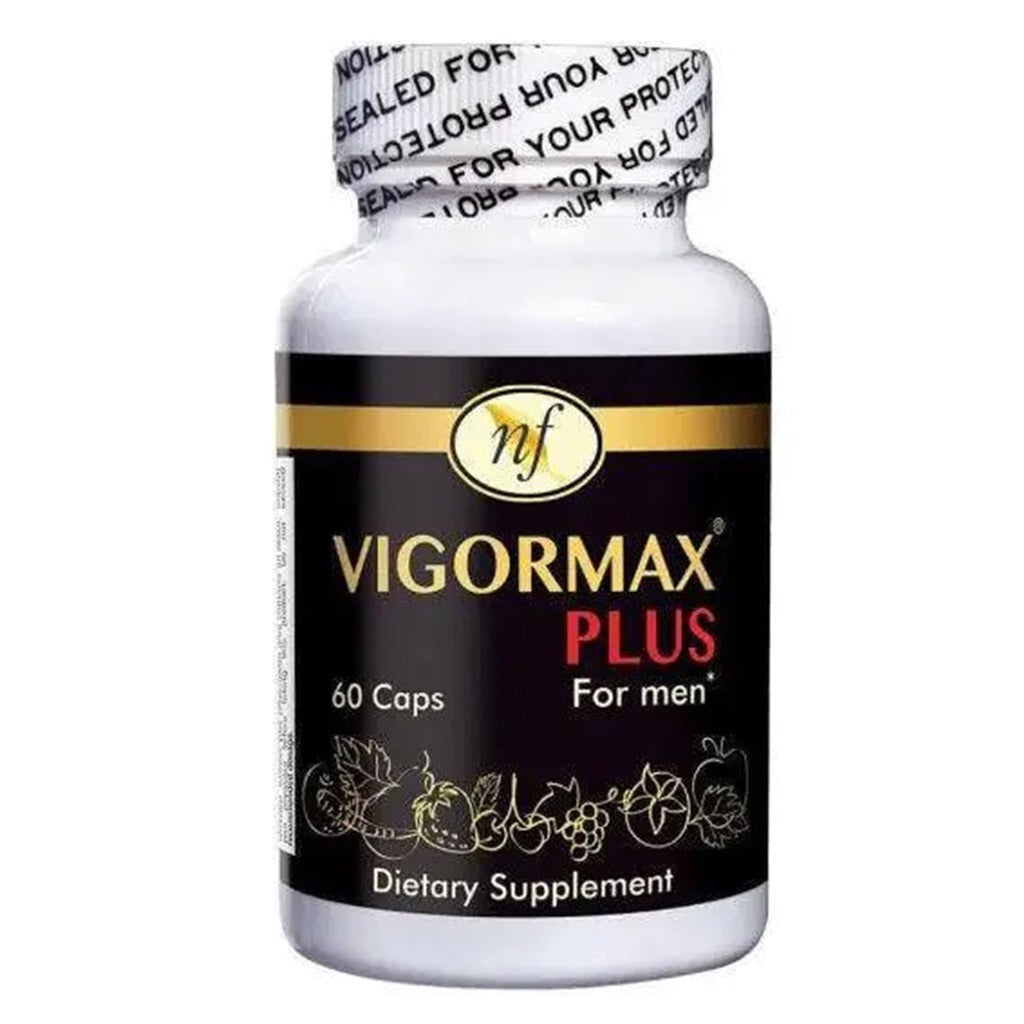 Natural Fervor Vigormax Plus Performance Enhancing Capsules For Men, Pack of 60's - Easy Pharmacy LLC