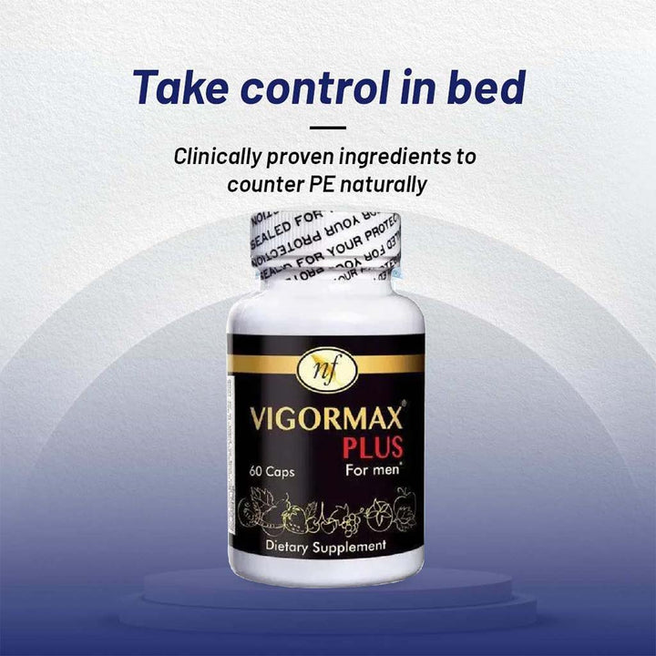 Natural Fervor Vigormax Plus Performance Enhancing Capsules For Men, Pack of 60's - Easy Pharmacy LLC