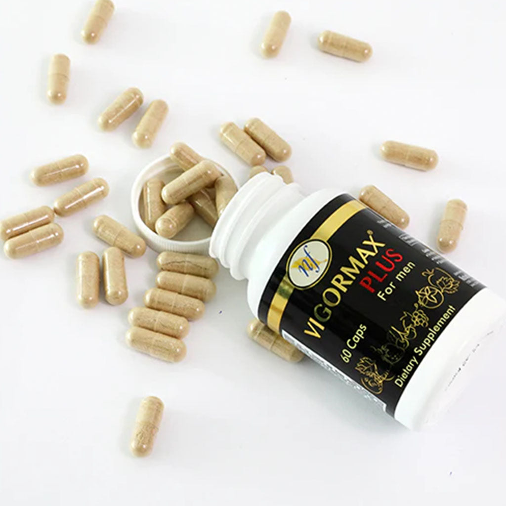 Natural Fervor Vigormax Plus Performance Enhancing Capsules For Men, Pack of 60's - Easy Pharmacy LLC
