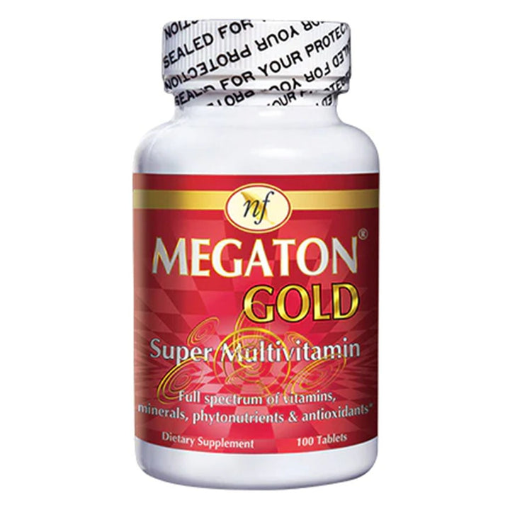Natural Fervor Megaton Gold Super Multivitamin Supplement Tablets, Pack of 100's - Easy Pharmacy LLC