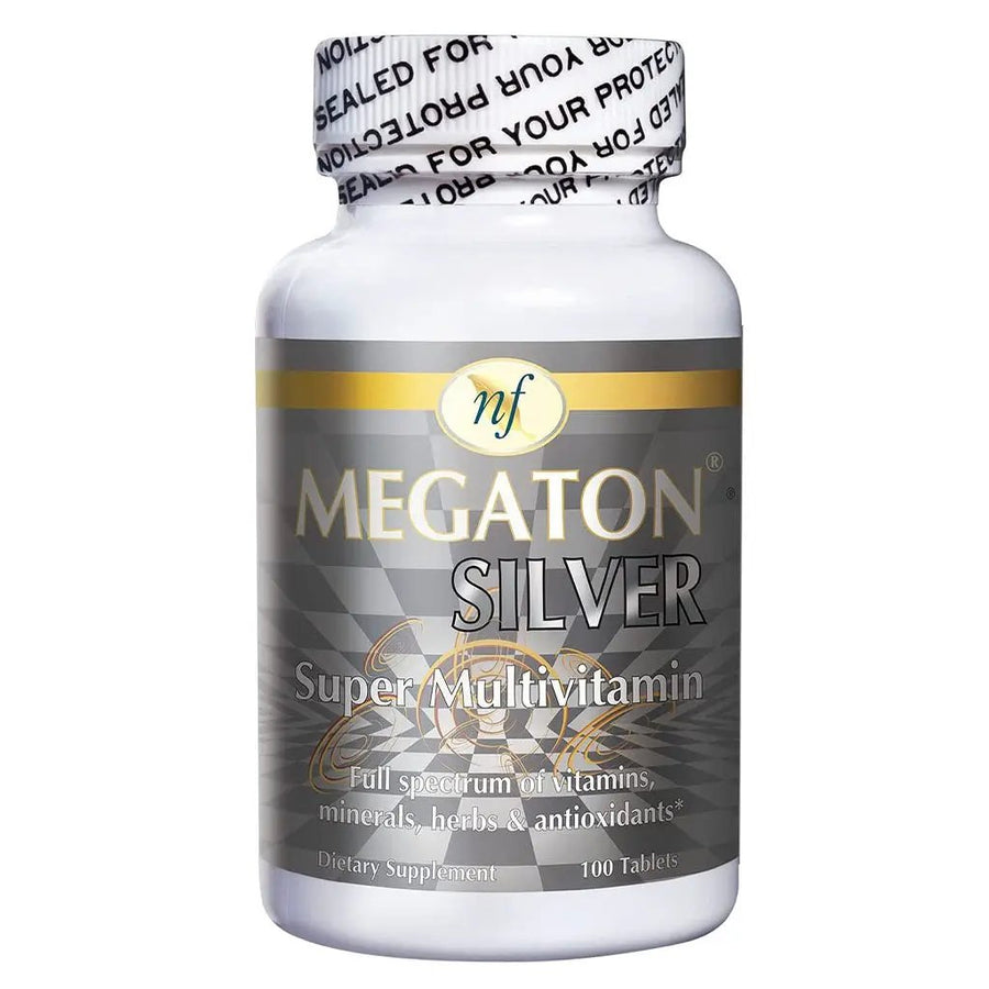 Natural Fervor Megaton Silver Super Multivitamin for Men – 100 Tablets