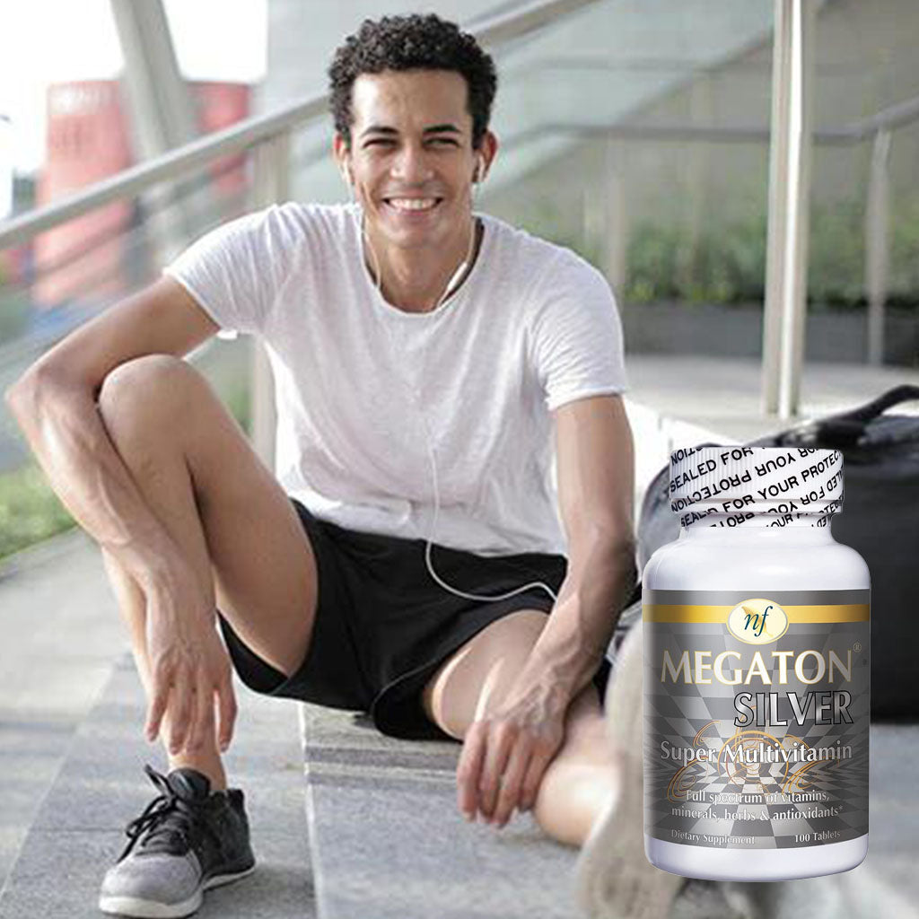 Natural Fervor Megaton Silver Super Multivitamin Tablets For Men, Pack of 100's - Easy Pharmacy LLC