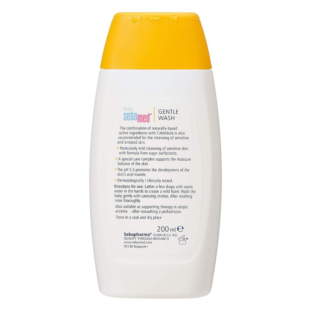 Sebamed Baby Gentle Wash With Calendula For Children's Delicate Skin 200ml - Easy Pharmacy LLC