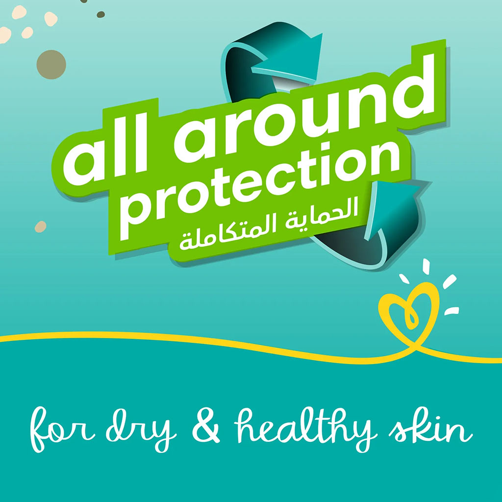 Pampers Baby-Dry Baby Diapers With Aloe Vera, Size 3, 6-10Kg, Giant Saving Pack of 272's - Easy Pharmacy LLC