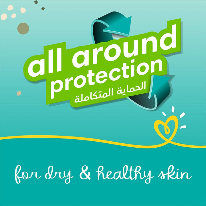 Pampers Baby-Dry Baby Diapers With Aloe Vera, Size 4, 9-14Kg, Giant Saving Pack of 240's - Easy Pharmacy LLC