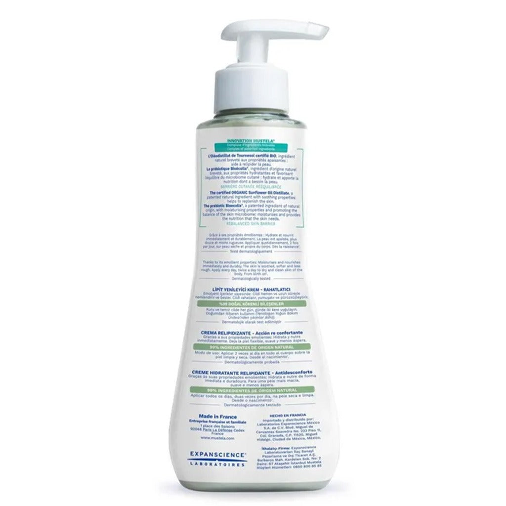 Mustela Stelatopia + Lipid Replenishing Baby Cream For Extremely Dry Skin 300ml - Easy Pharmacy LLC