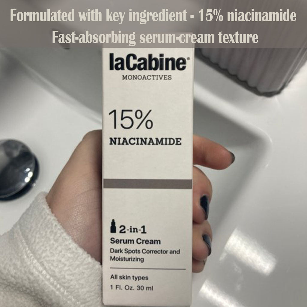 LaCabine Monoactives 15% Niacinamide Hydrating Serum Cream For Blemishes & Marks 30ml - Easy Pharmacy LLC