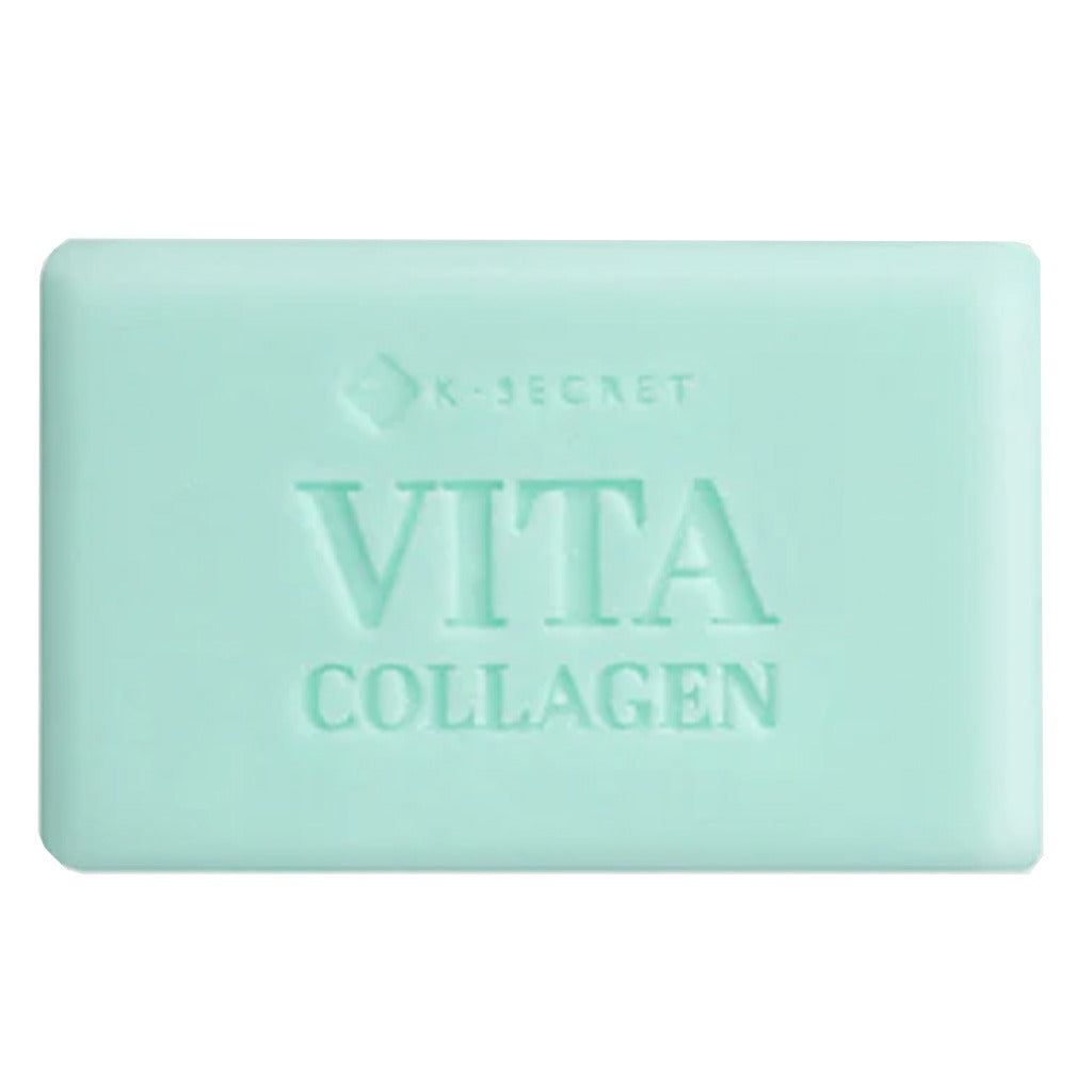 K-Secret Vita Collagen Secret Glowing Healthy Skin Whitening Bar 110g - Easy Pharmacy LLC