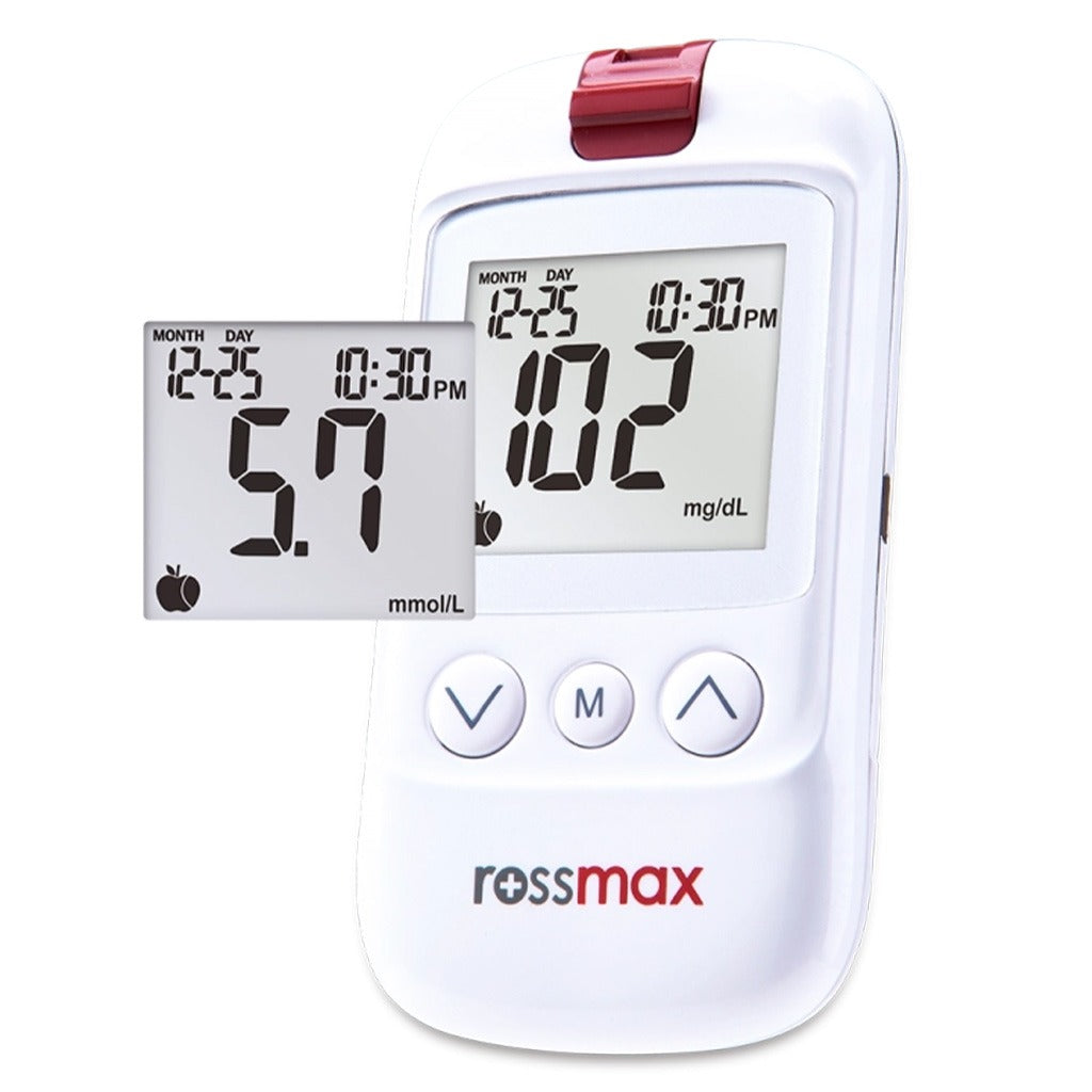 Rossmax HS200 Blood Sugar Monitor Model SV For Diabetes Management - Easy Pharmacy LLC