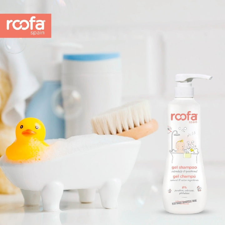 Roofa Soft Gel Baby Shampoo With Calendula & Panthenol For Sensitive Skin 500ml - Easy Pharmacy LLC