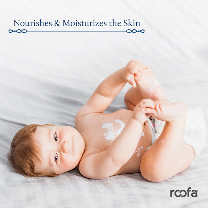 Roofa Baby Moisturizing Honey Body Lotion With Shea Butter For Sensitive Skin 200ml - Easy Pharmacy LLC