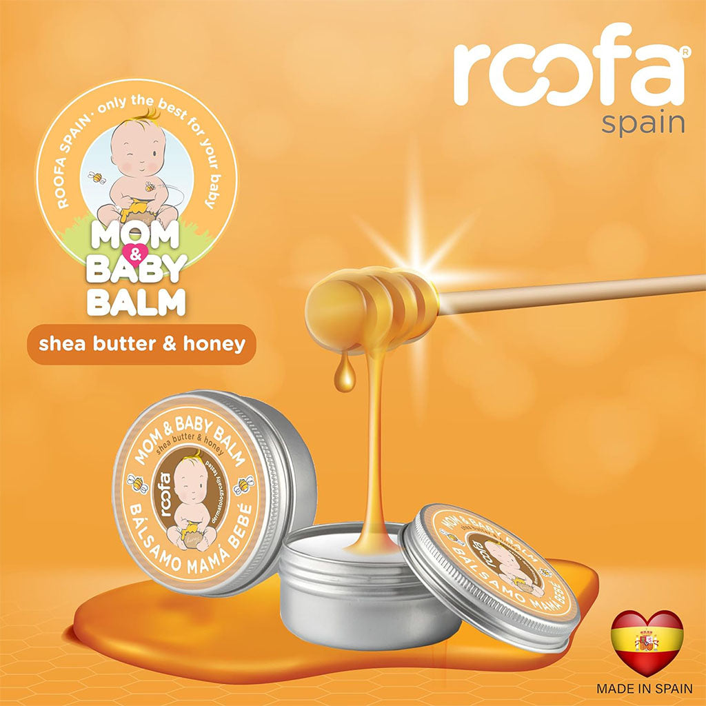 Roofa Moisturizing Butter Balm With Honey And Shea Butter For Mom and Baby 50ml - Easy Pharmacy LLC
