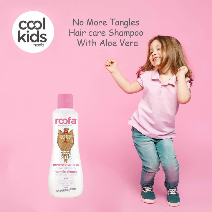 Roofa Cool Kids No More Tangles Hair care Shampoo With Aloe Vera 300ml - Easy Pharmacy LLC