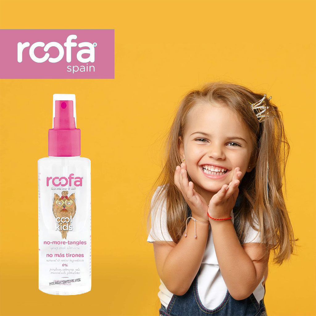Roofa Cool Kids No More Tangles Hair Spray With Aloe Vera 100ml - Easy Pharmacy LLC