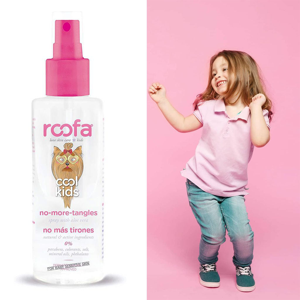 Roofa Cool Kids No More Tangles Hair Spray With Aloe Vera 100ml - Easy Pharmacy LLC
