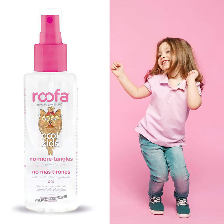 Roofa Cool Kids No More Tangles Hair Spray With Aloe Vera 100ml - Easy Pharmacy LLC