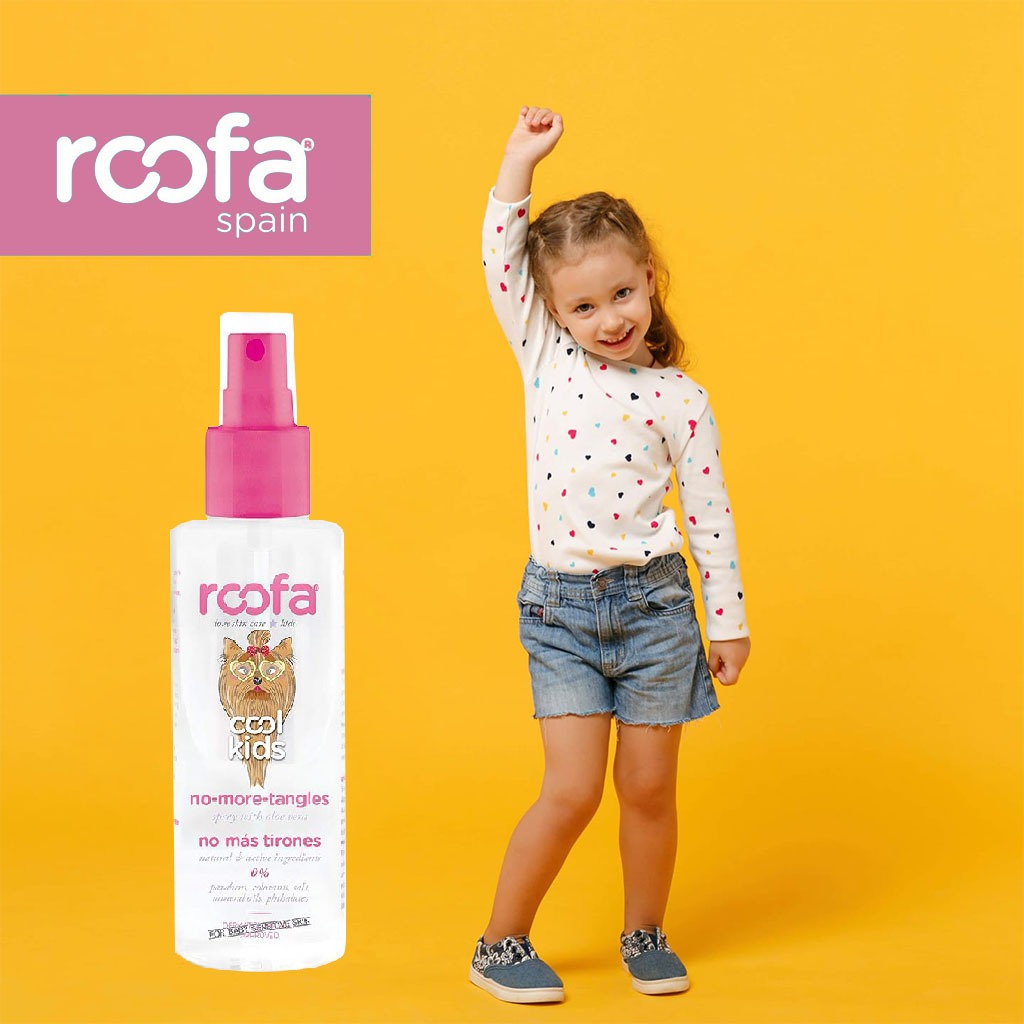 Roofa Cool Kids No More Tangles Hair Spray With Aloe Vera 100ml - Easy Pharmacy LLC