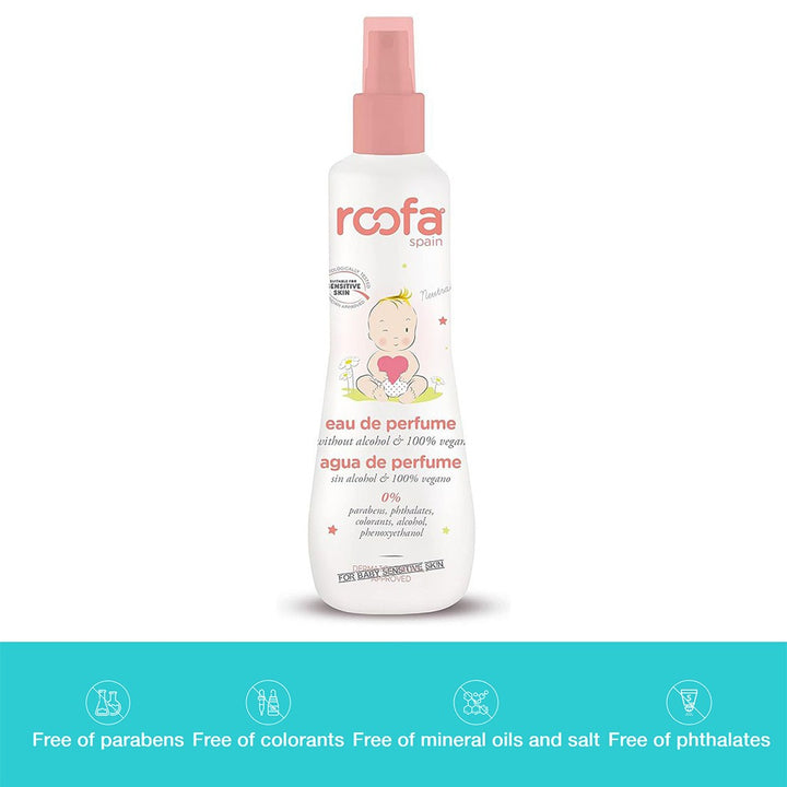 Roofa Baby Alcohol-Free Eau De Parfum With Thermal Water 200ml - Easy Pharmacy LLC