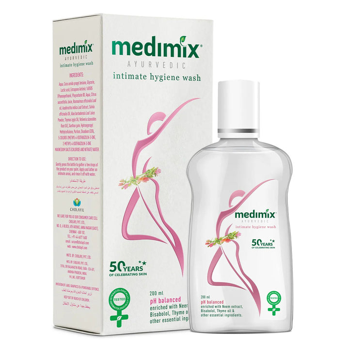 Medimix Ayurvedic Intimate Hygiene Wash 200ml - Easy Pharmacy LLC