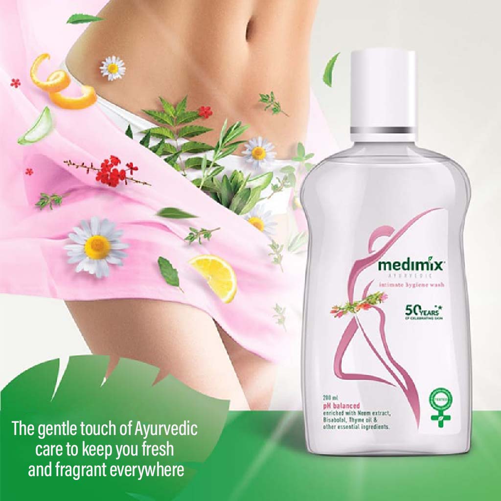 Medimix Ayurvedic Intimate Hygiene Wash 200ml - Easy Pharmacy LLC