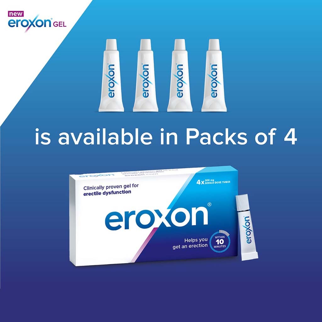 Eroxon Topical Gel, Pack of 4 Single Dose Tubes - Easy Pharmacy LLC