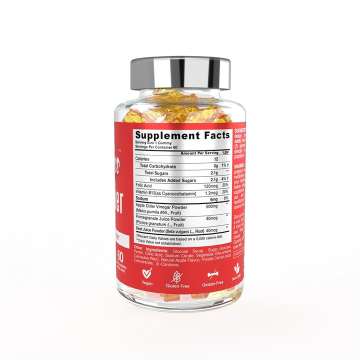 Dr. Gummies Apple Cider Vinegar Gummies For Weight Loss, Pack of 60's - Easy Pharmacy LLC