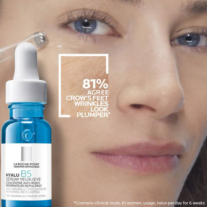 La Roche-Posay Hyalu B5 Hyaluronic Acid Anti-Aging Eye Serum With Vitamin B5 & Caffeine 15ml - Easy Pharmacy LLC