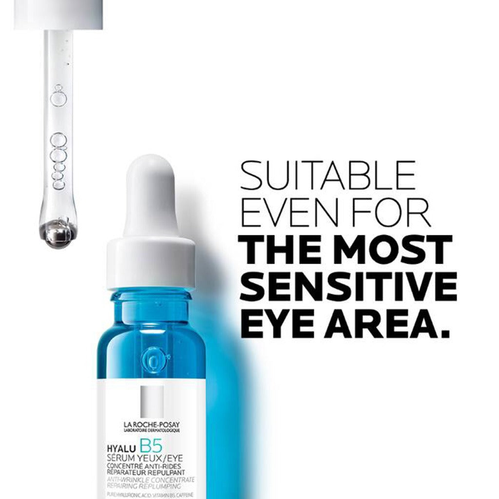La Roche-Posay Hyalu B5 Hyaluronic Acid Anti-Aging Eye Serum With Vitamin B5 & Caffeine 15ml - Easy Pharmacy LLC