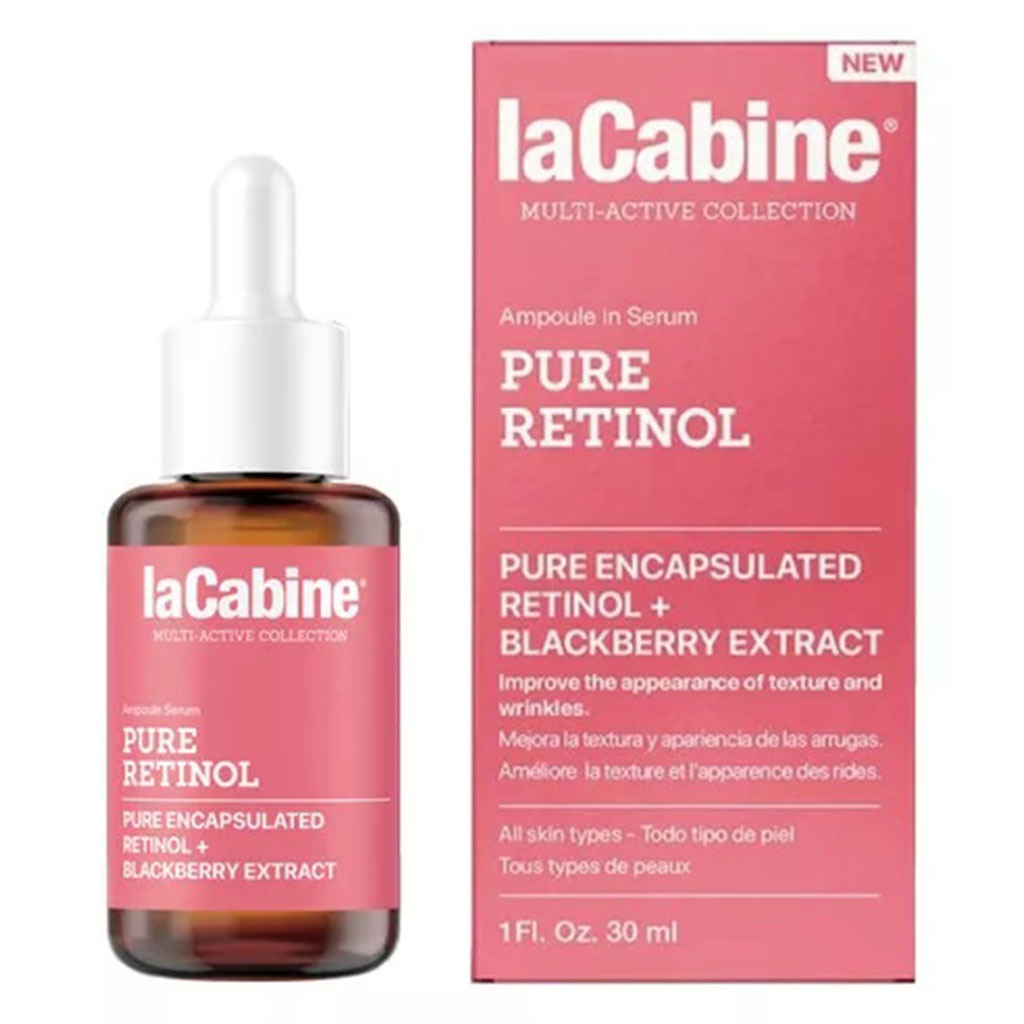 LaCabine Multiactive Pure Retinol Anti-Wrinkle Ampoule In Serum For Unifying Skin Tone 30ml - Easy Pharmacy LLC