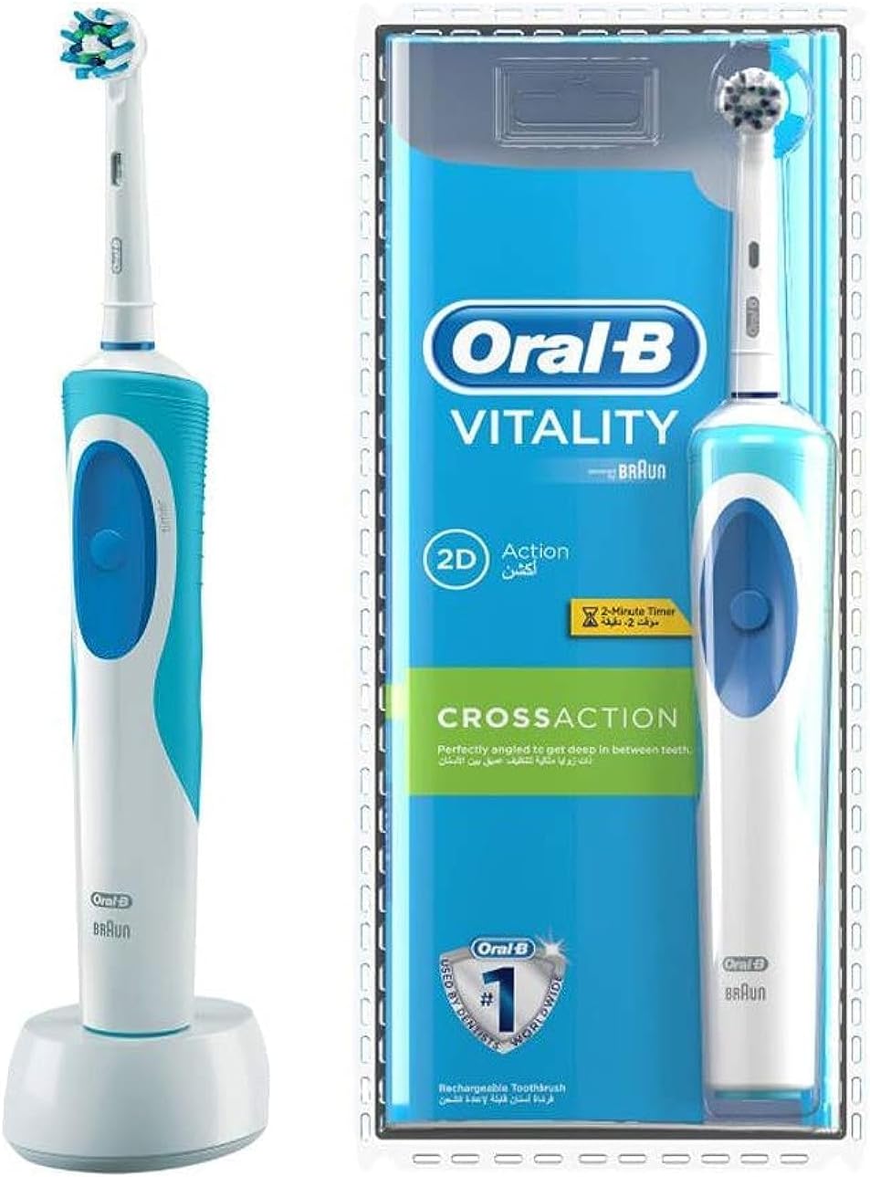Oral-B Vitality Electric Rechargeable Toothbrush D12513