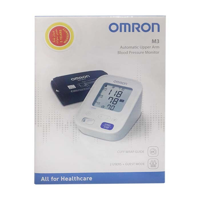 Omron HEM-7131-E M3 Automatic Blood Pressure Monitor White