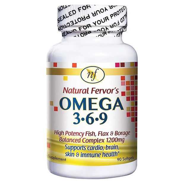 Unlock the Benefits of Natural Fervor Omega 3-6-9 Softgels for Heart and Joint Health