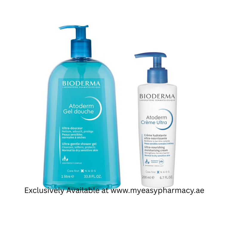 Healing Sensitive Skin with the Gentle Duo of Bioderma Atoderm Shower Gel and Atoderm Cream
