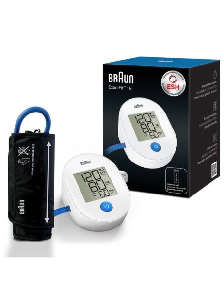 Achieving Accurate Health Tracking with the Braun ExactFit 1E Upper Arm Blood Pressure Monitor