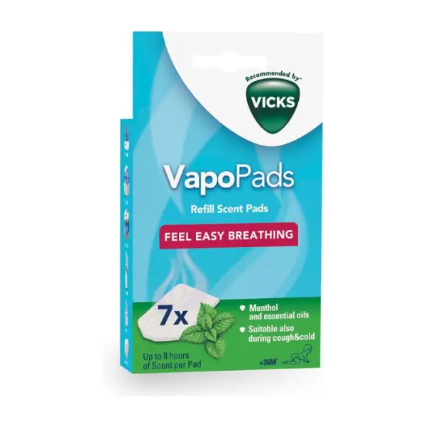 Why Vicks Vapopads Menthol Refill Scent Pads 7's Are Essential for Respiratory Comfort