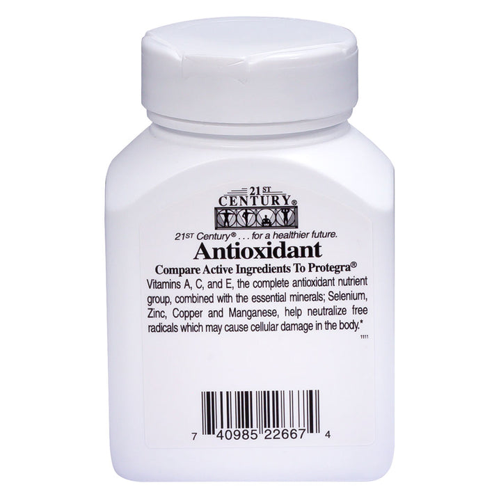 21st Century Antioxidant Vitamin A C E Tablets, Pack of 75's - Easy Pharmacy LLC