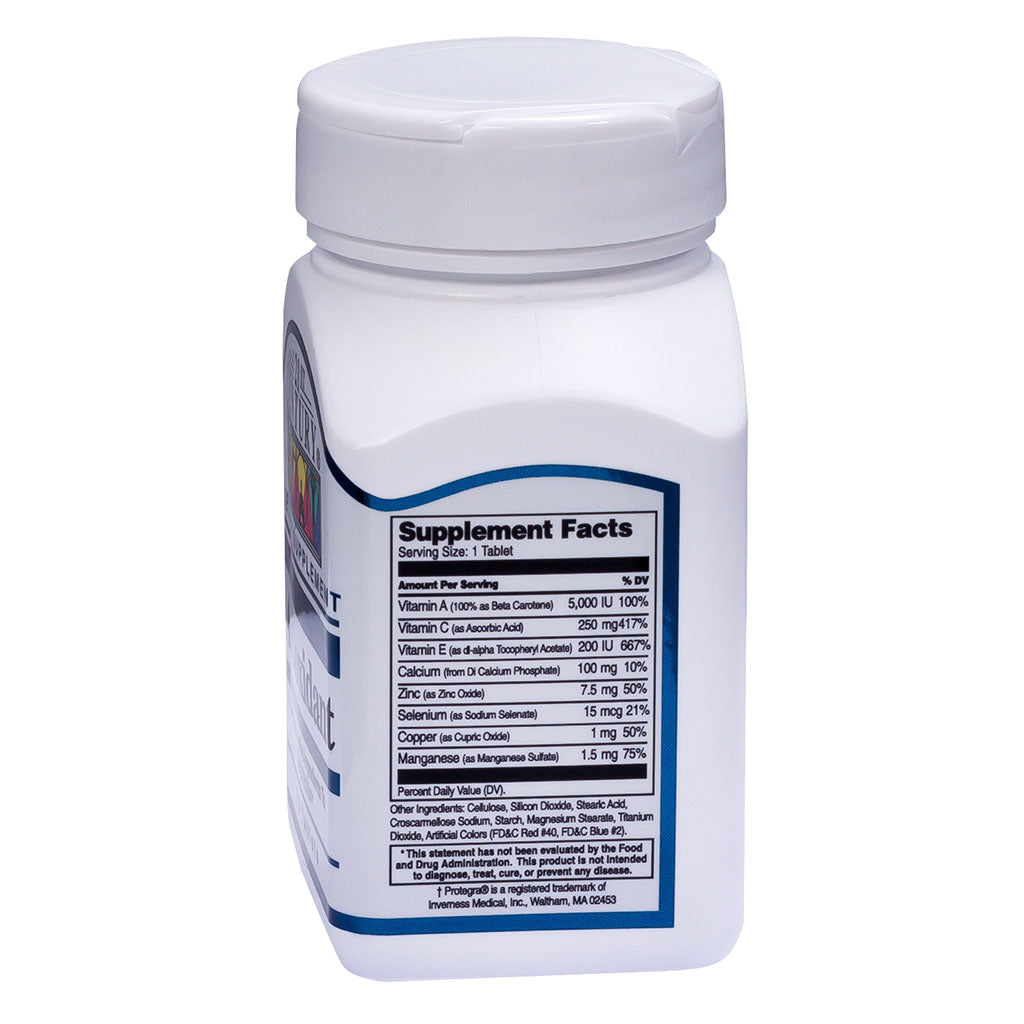 21st Century Antioxidant Vitamin A C E Tablets, Pack of 75's - Easy Pharmacy LLC
