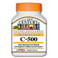 21st Century C-500 Chewable Vitamin C Tablets for Antioxidant and Immunity Support, Pack of 110