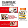 21st Century C-500 Chewable Vitamin C Tablets for Antioxidant and Immunity Support, Pack of 110