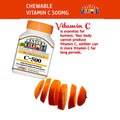 21st Century C-500 Chewable Vitamin C Tablets for Antioxidant and Immunity Support, Pack of 110