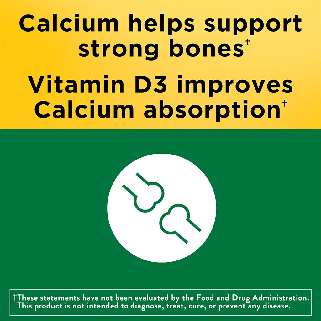 21st Century Calcium 600 + D Caplets For Bone Health, Pack of 75's - Easy Pharmacy LLC